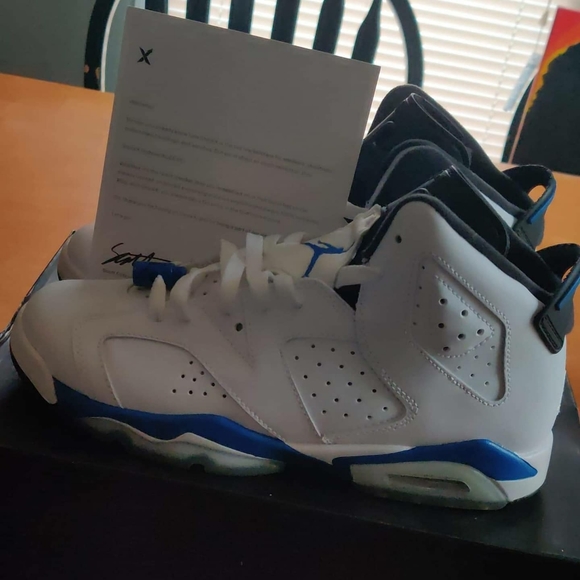 Jordan 6 sport blue - Picture 1 of 4